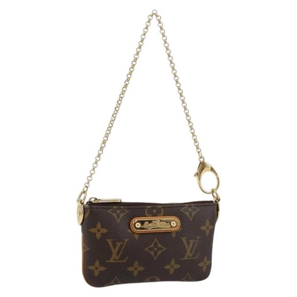 LOUIS VUITTON Monogram Pochette Mira PM Accessory Pouch M60095 LV Auth 143910V - Picture 2 of 16
